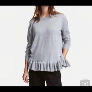 Sweater with Ruffles